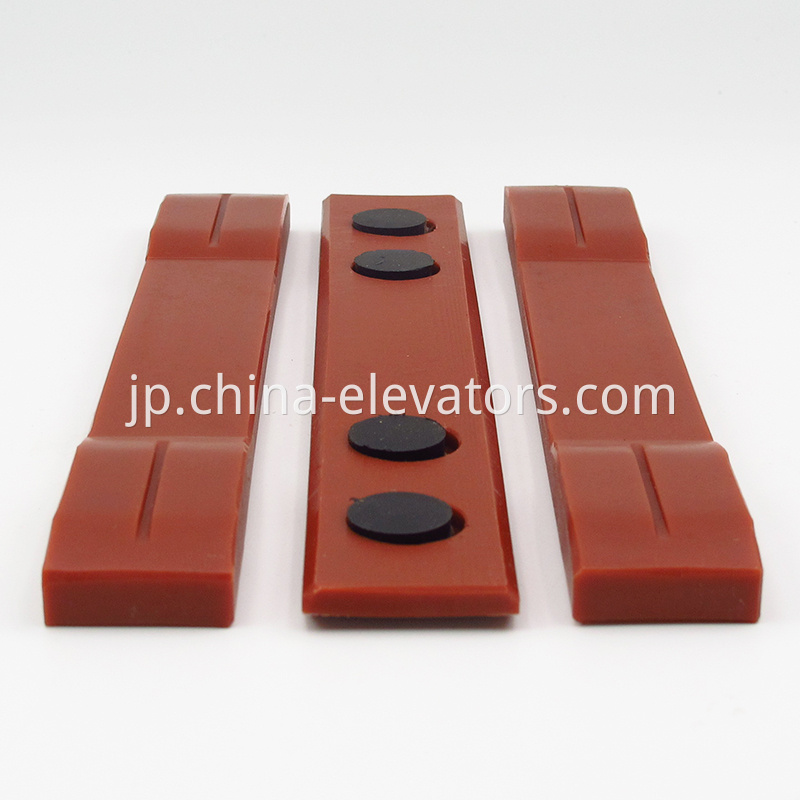 3 In 1 Guide Shoe Insert for Mitsubishi Elevators L=228mm